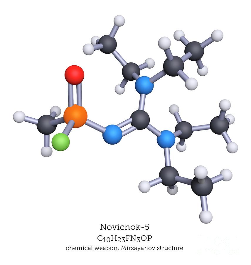 Novichok 5 Nerve Agent Photograph By Greg Williams Science Photo