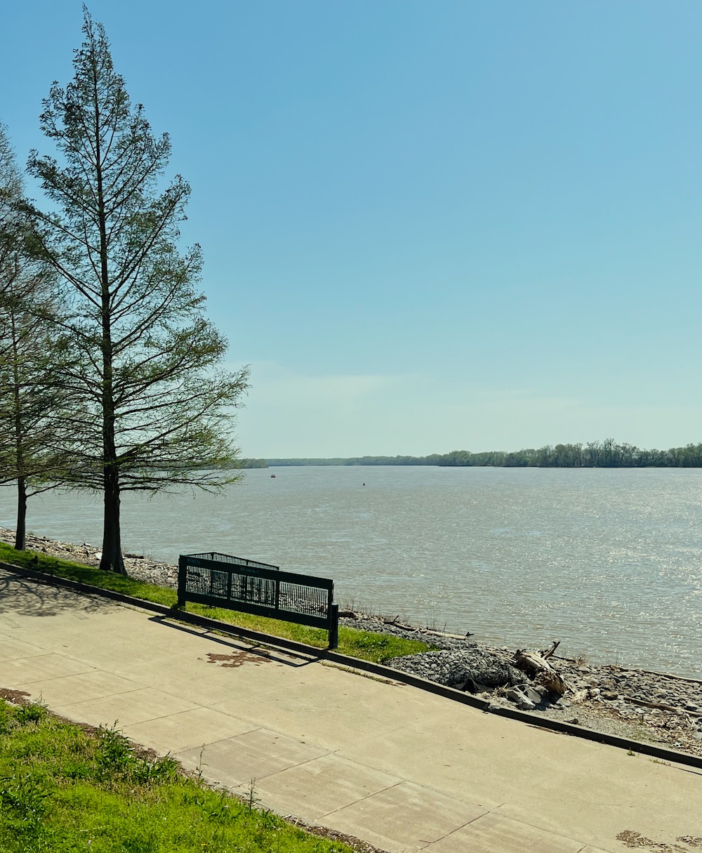 Ohio River At Evansville Indiana In Summer Editorial Photo Image Of