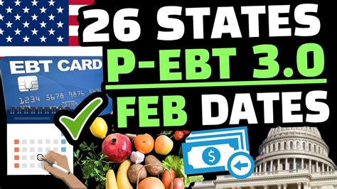 P Ebt 2023 Update 26 Approved States Their Snap Benefits Ebt Food