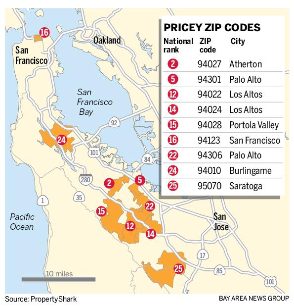 Palo Alto Zip Code Map Maping Resources