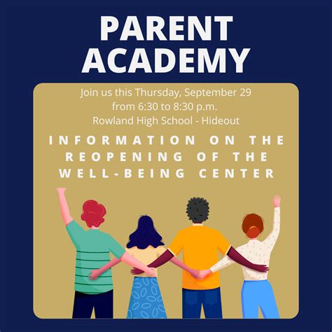 Parent Academy Rowland Unified School District