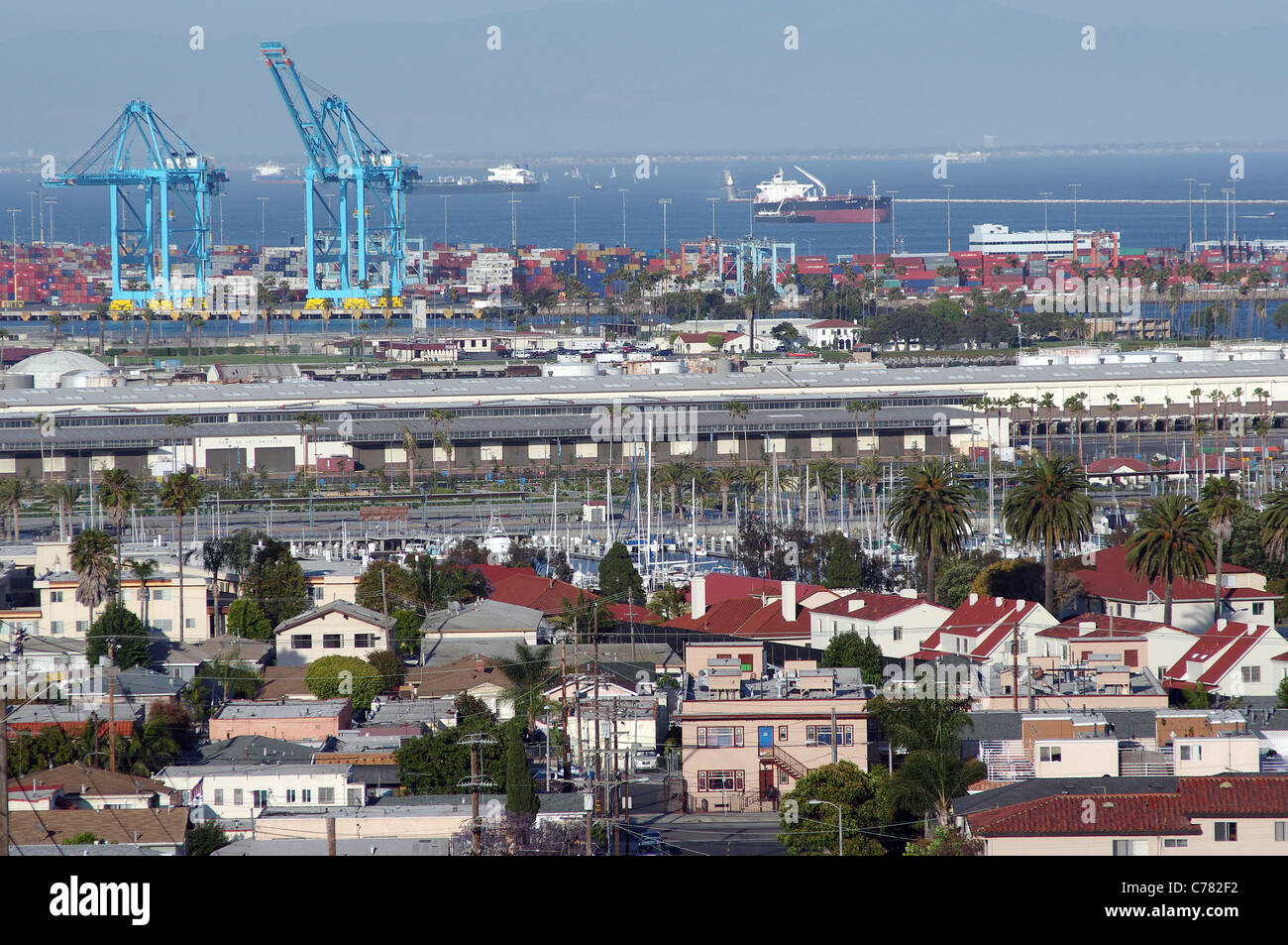 Port In San Pedro California Stock Photo Royalty Free Image 38900934