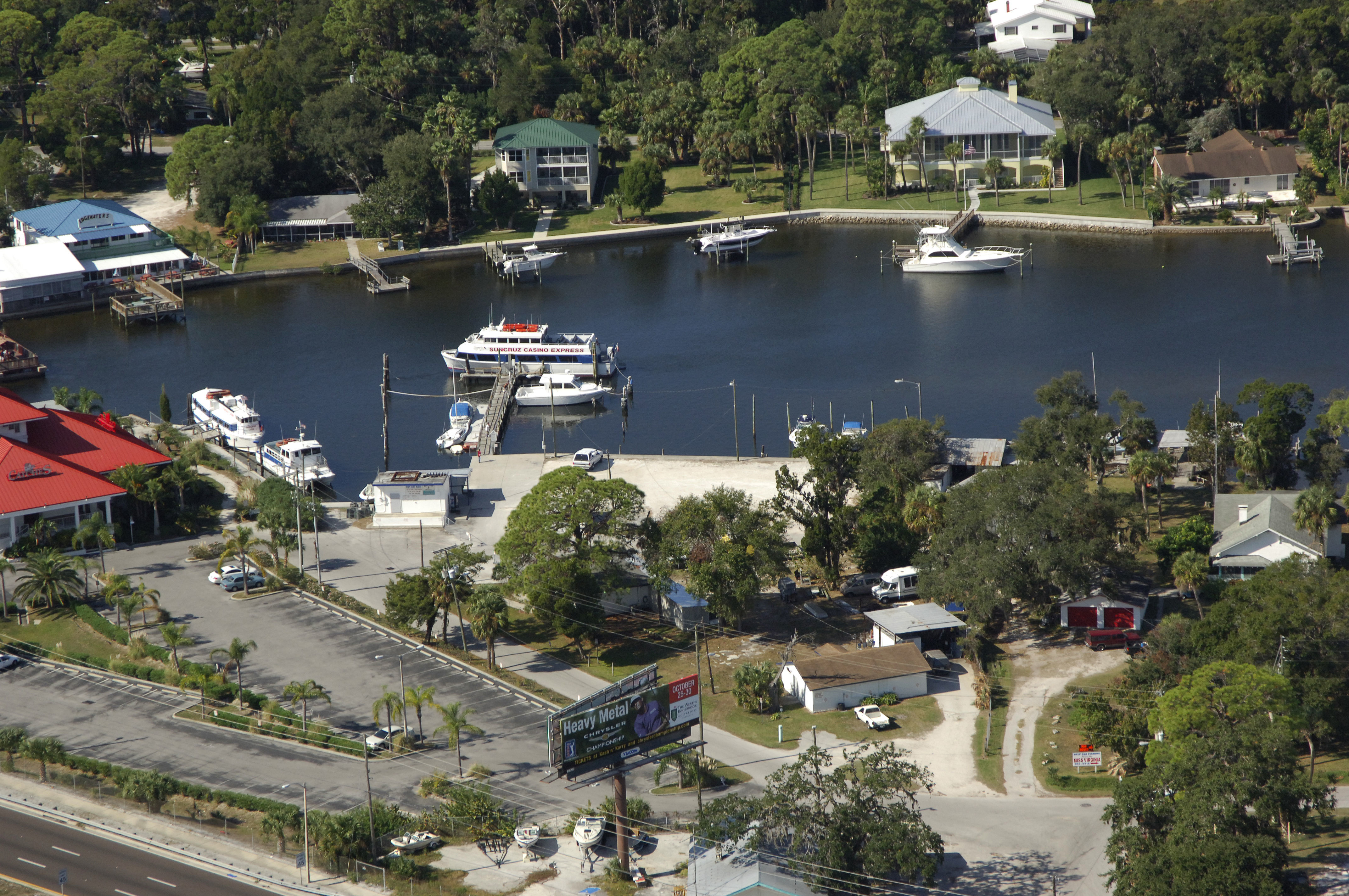 Port Richey Marina In Port Richey Florida United States