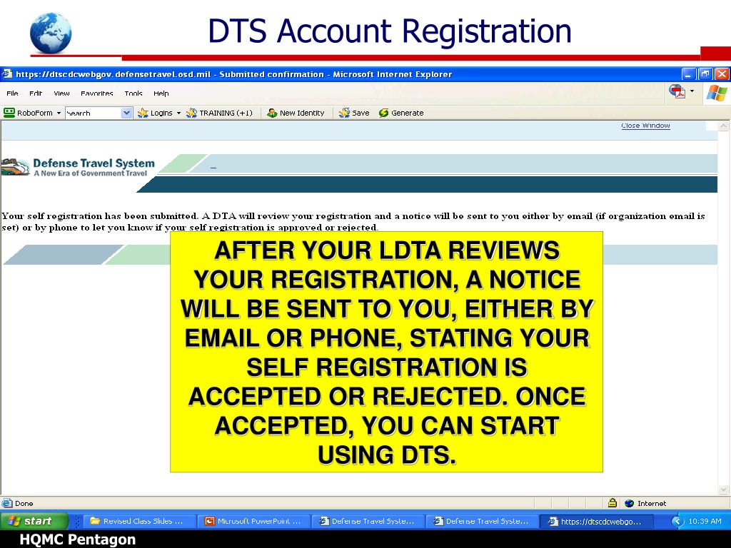 Ppt Defense Travel System Dts Guide For Reviewers Powerpoint