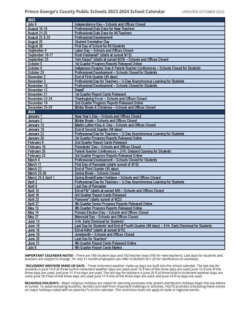 Prince George County Public Schools Calendar Angie Bobette