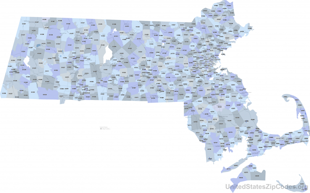 Printable Zip Code Maps Free Download