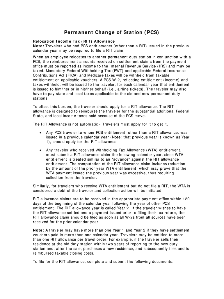 Relocation Income Tax Allowance