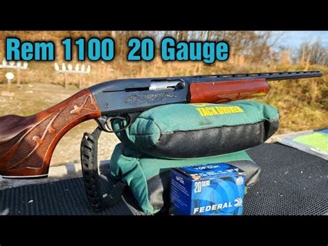 Remington 1100 Lt 20 20 Gauge Review Shoot Buck Bird Slug Youtube