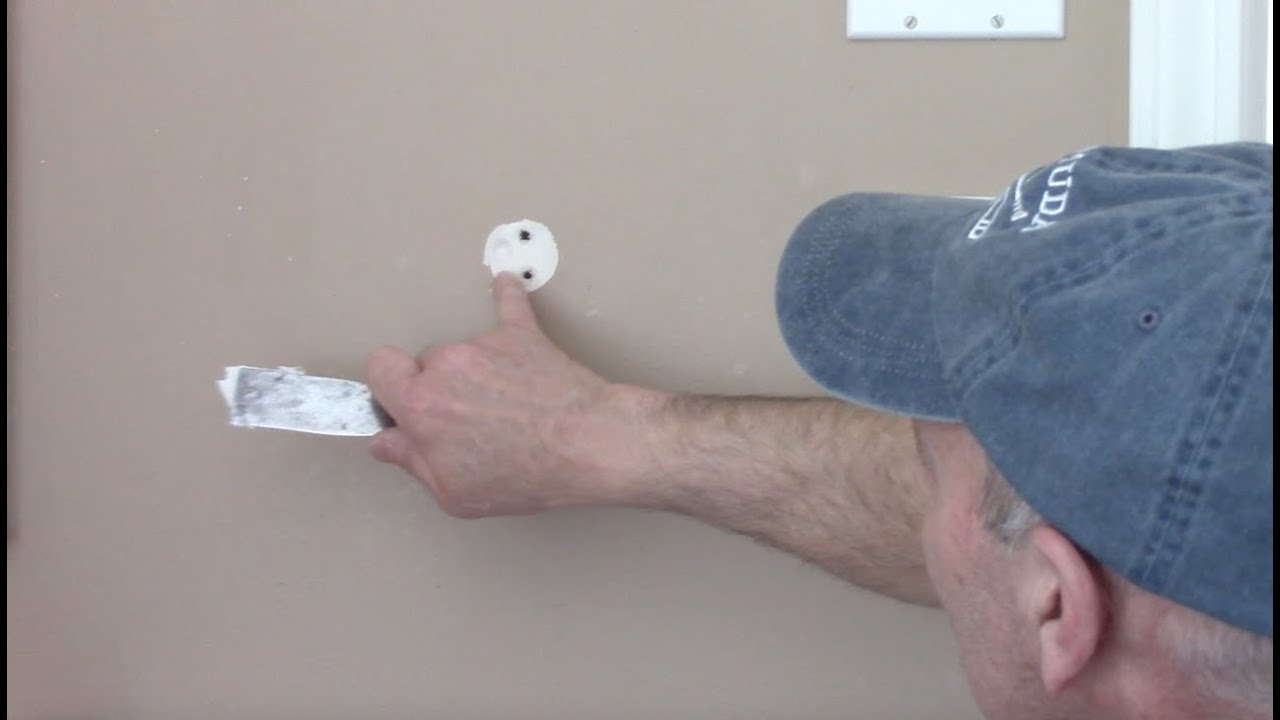 Repair A Plumbing Hole In A Stucco Wall Youtube