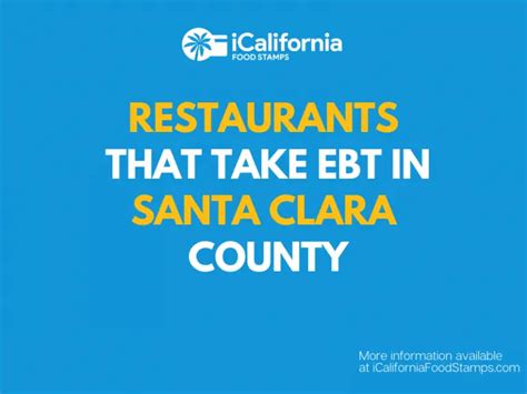 Restaurants That Accept Ebt In Santa Clara County Ca California Food