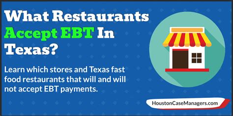 Restaurants That Accept Ebt In Texas Where To Use Your Ebt Card