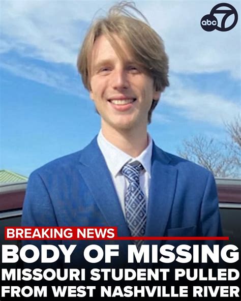 Riley Strain Found Body Of Missing Missouri Student Pulled From West