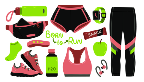 Running Gear For Women Running Accessories For Female Fitness Set