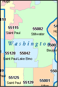 Saint Paul Park Minnesota Mn Zip Code Map Downloads