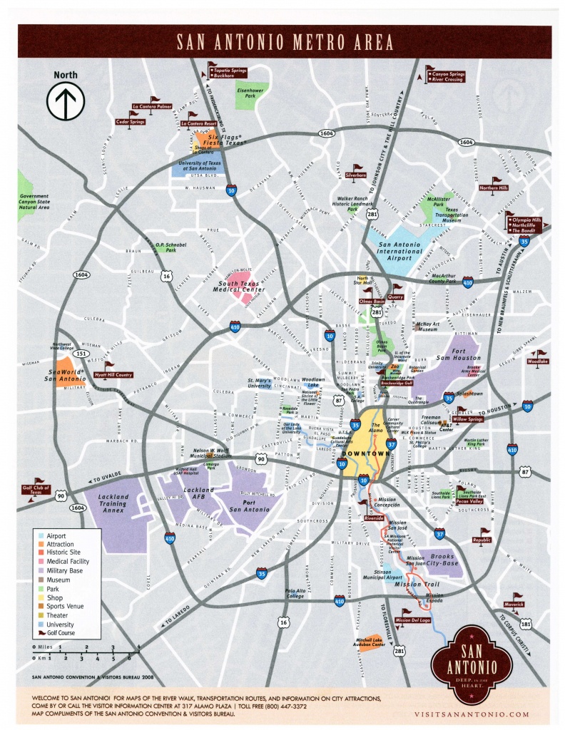 San Antonio Map Guide To San Antonio Texas