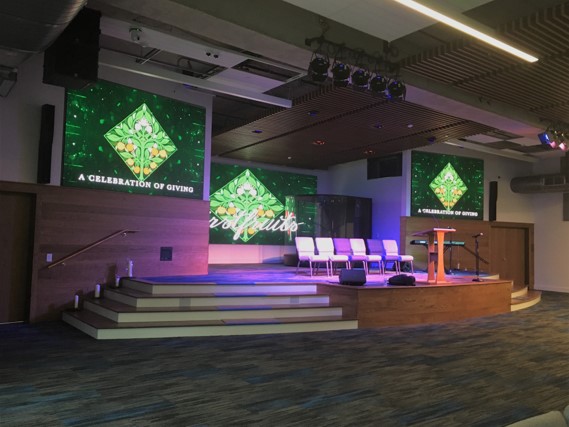 San Antonio Sound And Light Creates Contemporary Worship Space With