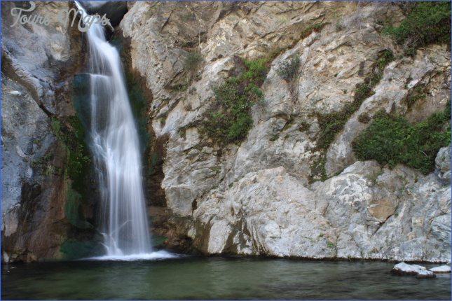 Santa Ynez Falls Trail Los Angeles Hikespeak Com