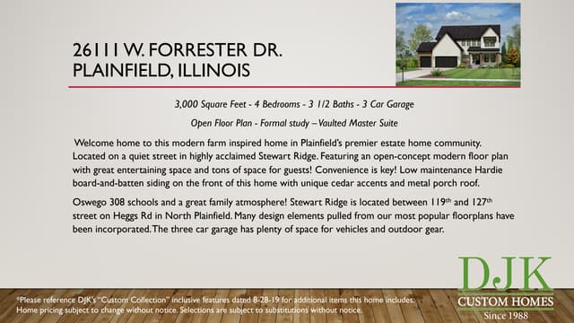 Selections Guide 26111 Forrester Dr Plainfield Il 60585 Ppt