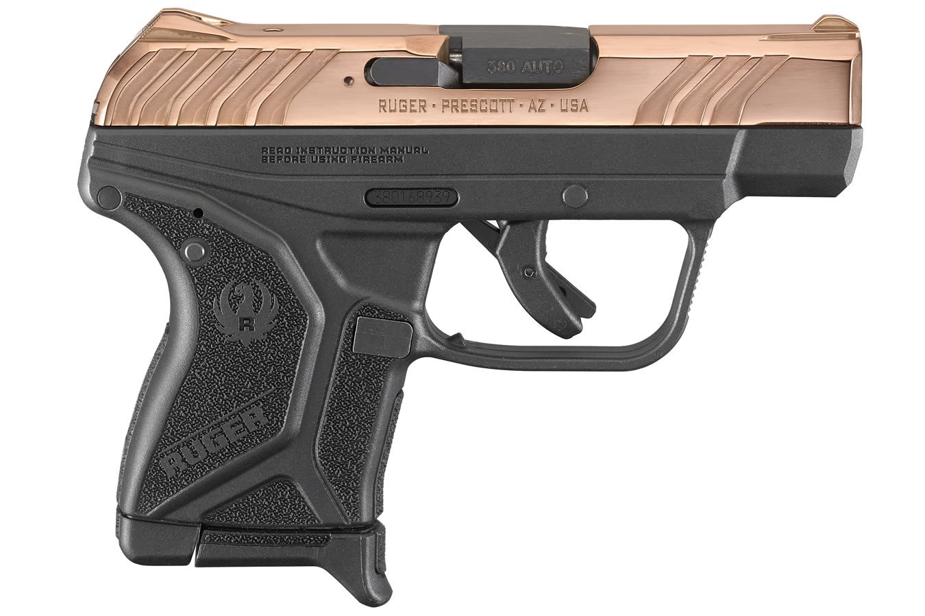 Shop Ruger Lcp Ii 380 Acp Carry Conceal Pistol With Rose Gold Pvd Slide