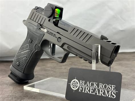 Sig Sauer P320 Axg Legion 9Mm Compensated Pistol W Romeo X Pro Red Dot