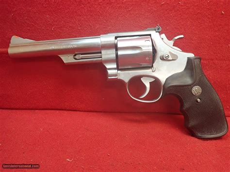 Smith Wesson 629 1 44 Magnum 6 Barrel Ss N Frame Revolver 1987Mfg