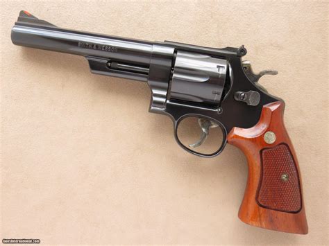 Smith Wesson Model 29 3 Cal 44 Magnum 6 Inch Barrel Blue Finish Sold