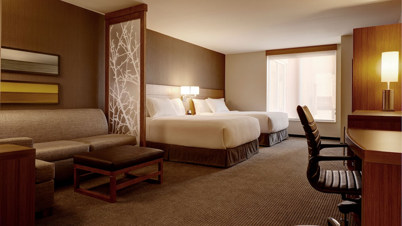 Spacious Hotel Rooms Near University Of Wisconsin Madison Hyatt Place