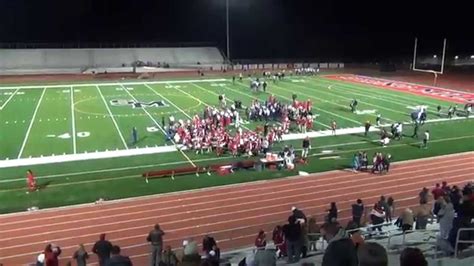 Spring Mills Wv High School Football 2013 First Win Celebration Youtube