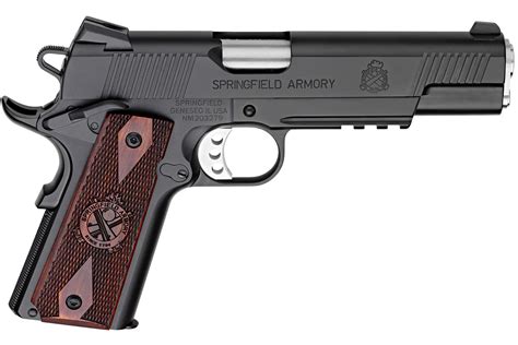 Springfield 1911 Loaded 45 Acp Lightweight Operator With Cocobolo