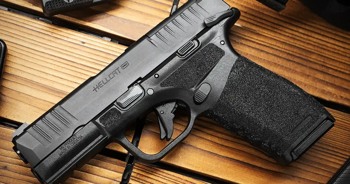 Springfield Armory Hellcat Pro Osp 9Mm With Manual Safety Gear Up