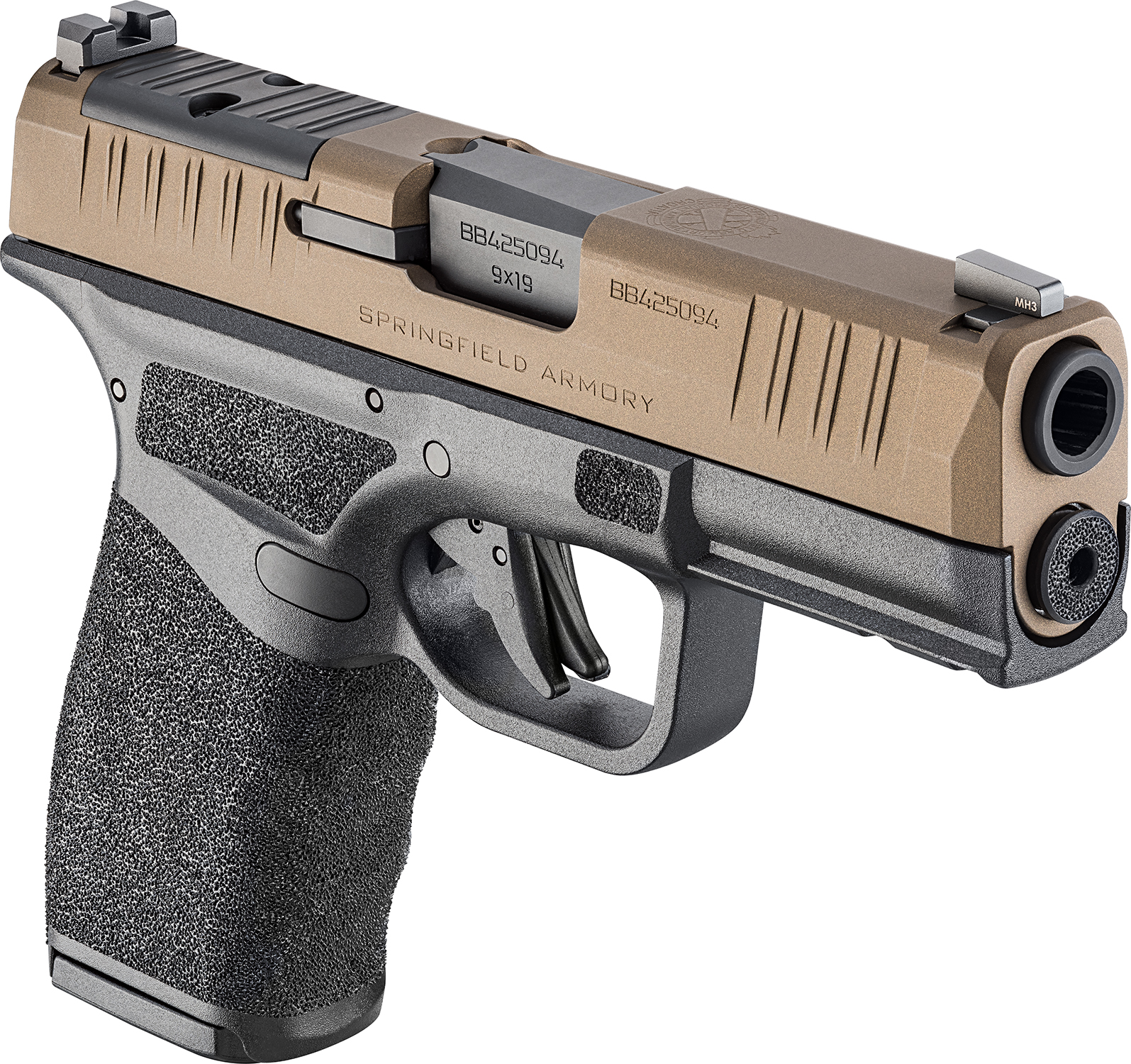 Springfield Hellcat Pro Osp 9Mm Handgun Burnt Bronze