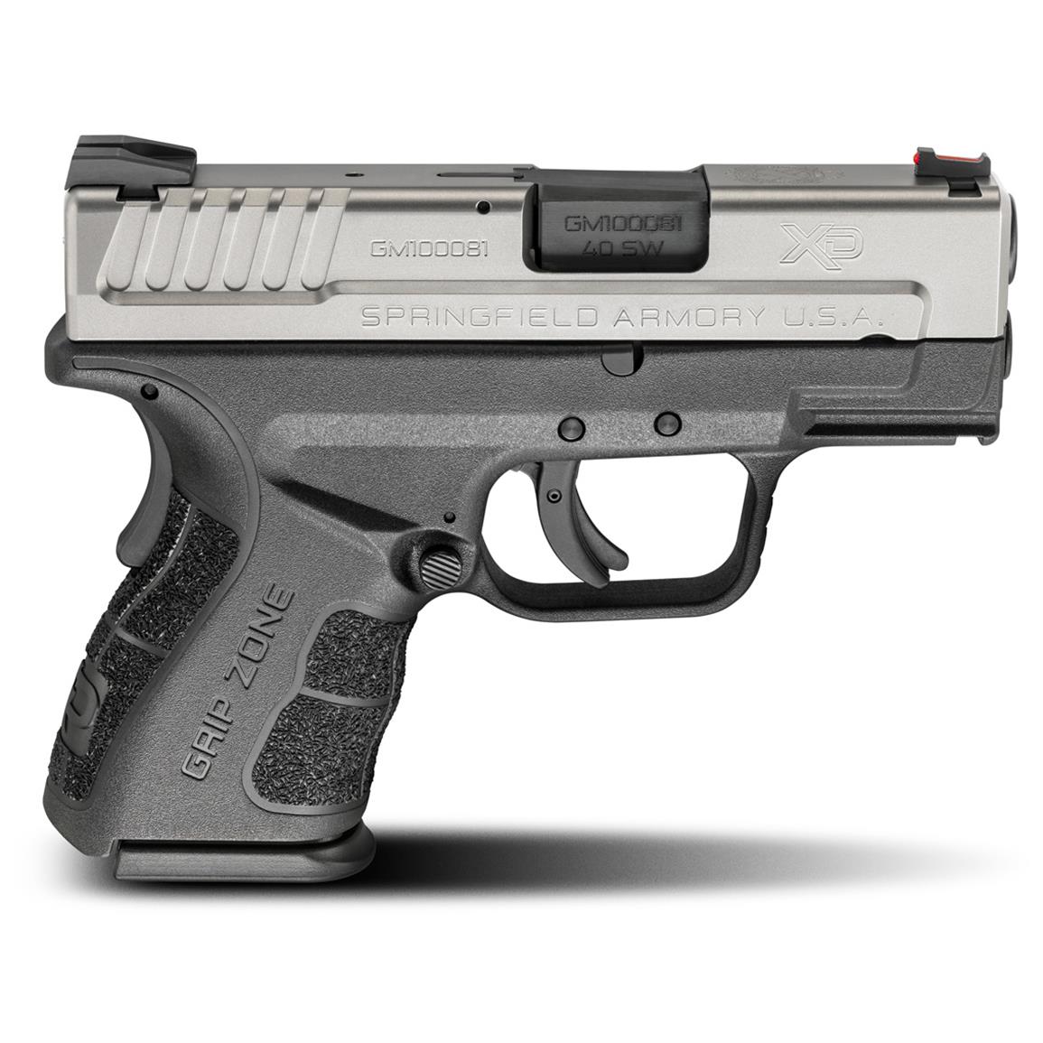 Springfield Xd Mod 2 Sub Compact Semi Automatic 40 Smith Wesson 9