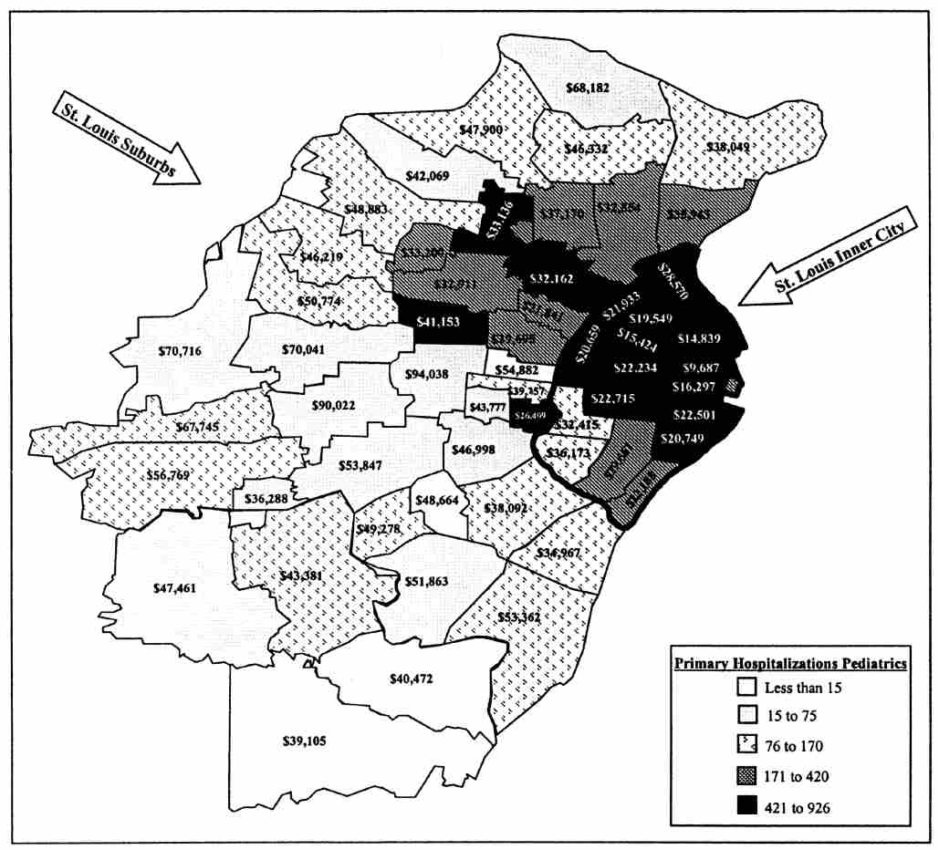 St Louis Zip Code Map Printable