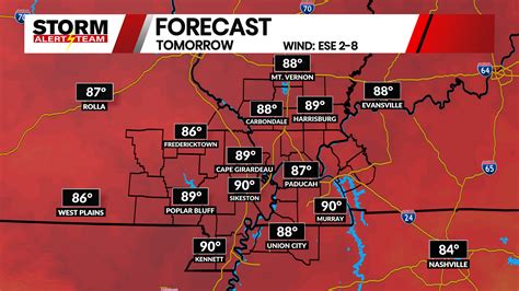 Storm Chance For Thursday Kbsi Fox 23 Cape Girardeau News Paducah News