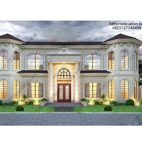 Stream 7 Kanal Spanish House Plan With Design 3500 Sq Yards Villa