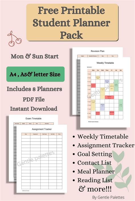 Study Plan Template