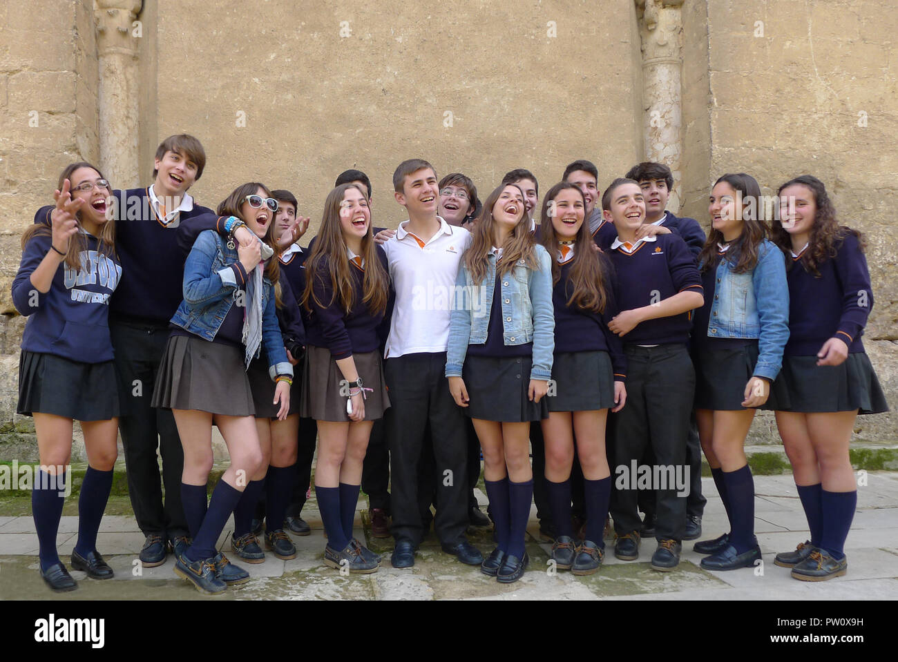 Teenager High School Spain Hi Res Stock Photography And Images Alamy