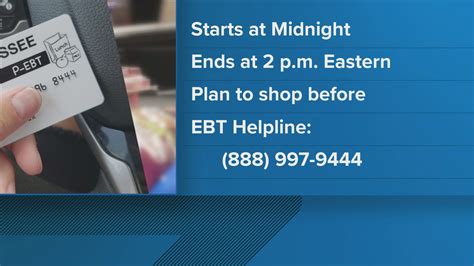 Temporary Outage Planned For Snap Ebt Cards Across The State Wbir Com