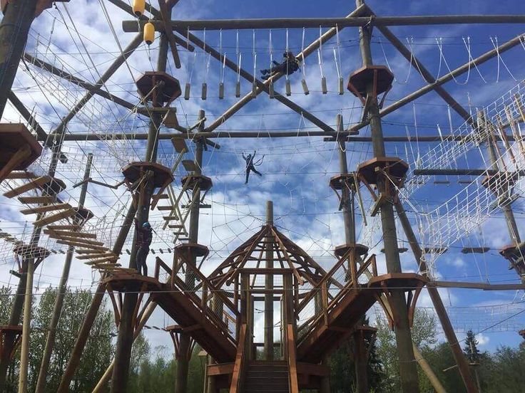 The Adventure Park At Long Island Zipline Ropes Course