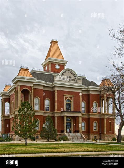 The Bent County Courthouse In Las Animas Colorado Was Built In 1889