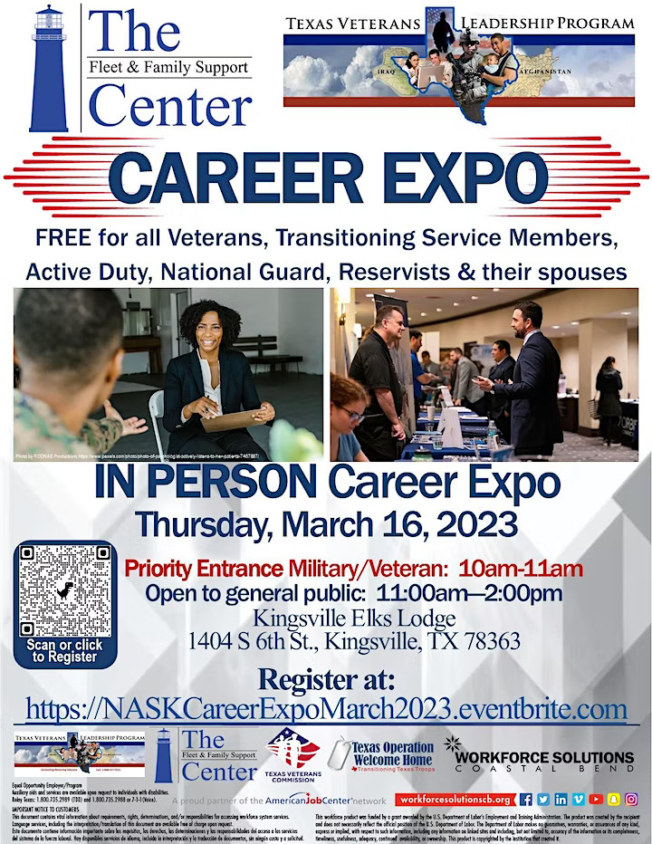 The Fleet Family Support Center Career Expo Workforce Solutions