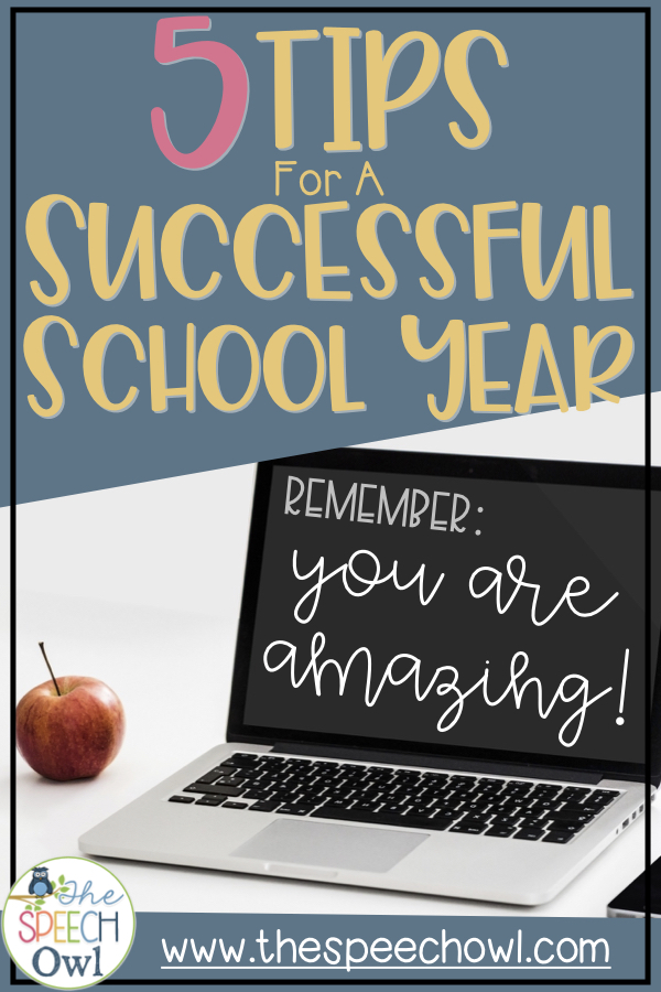 The Speech Owl 5 Tips For A Successful School Year