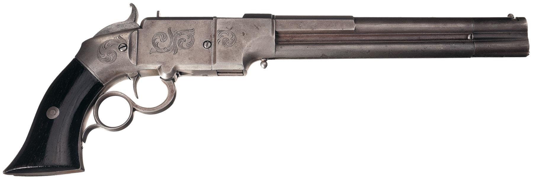 The Volcanic Pistol The First Smith Wesson Handgun Rock Island Auction