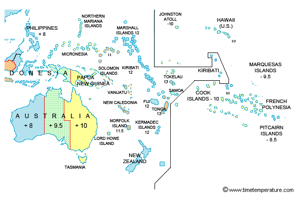 Time Zones In Guam