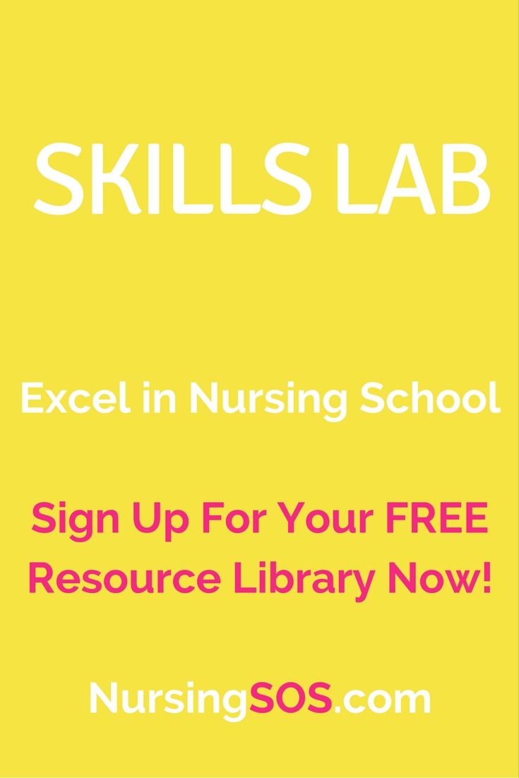 Tips For Learning Clinical Skills In Nursing School Nursing School