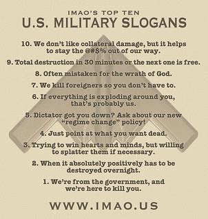 Top 10 Military Slogans Jgaffney 2000 Flickr