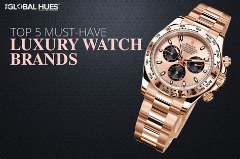 Top 5 Luxury Timepiece Brands