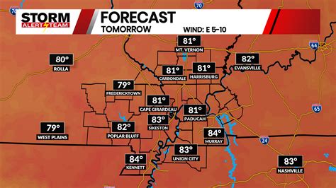 Trending Warmer Through The Better Half Of Next Week Kbsi Fox 23 Cape