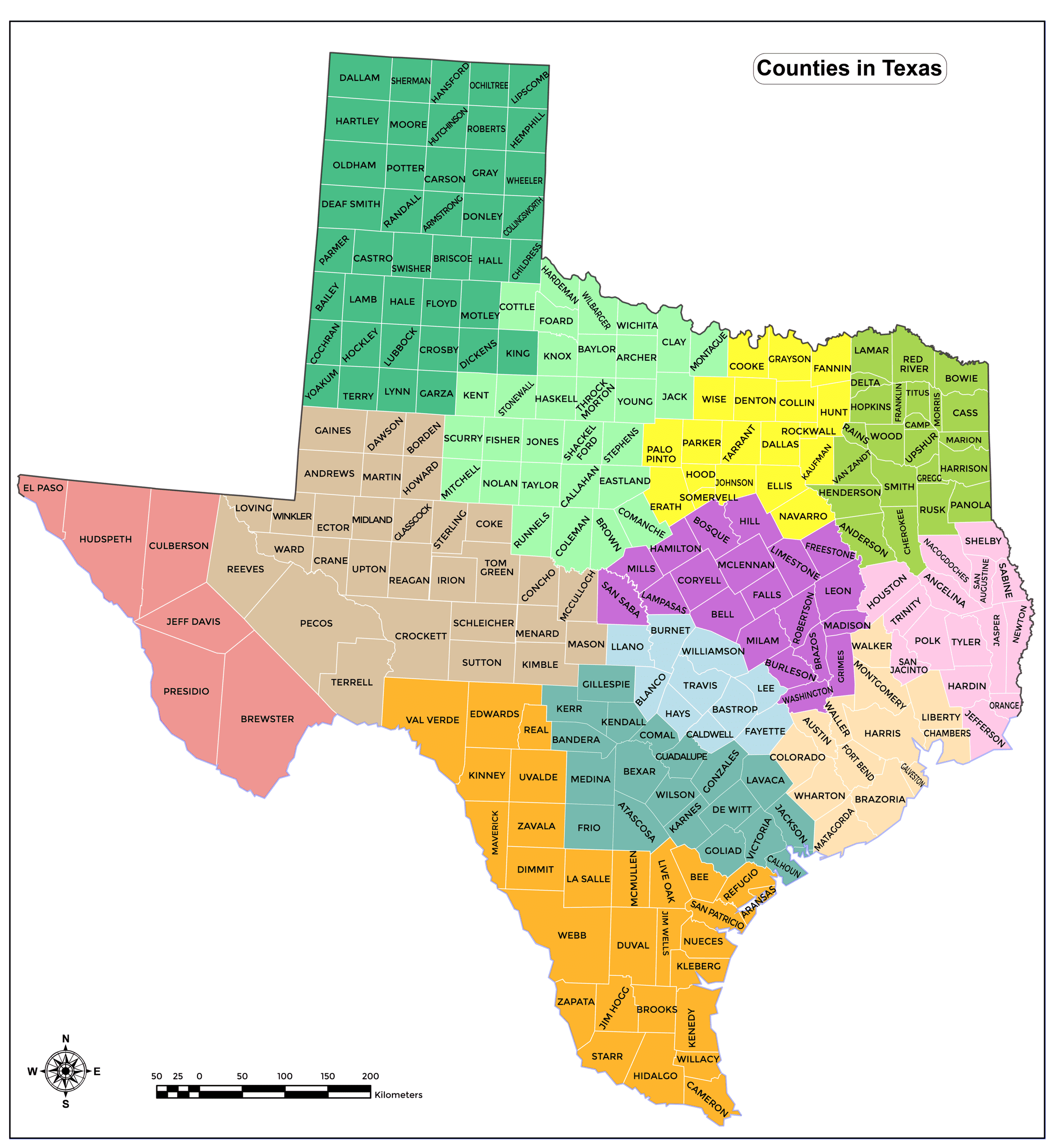 Ultimate Guide To Texas Counties Now