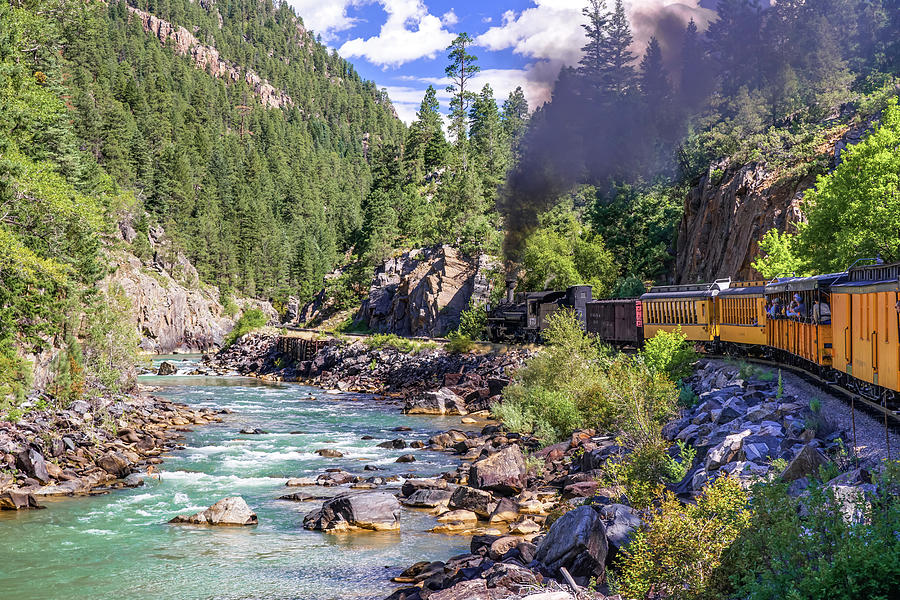 Upper Animas River Durango And Silverton Colorado